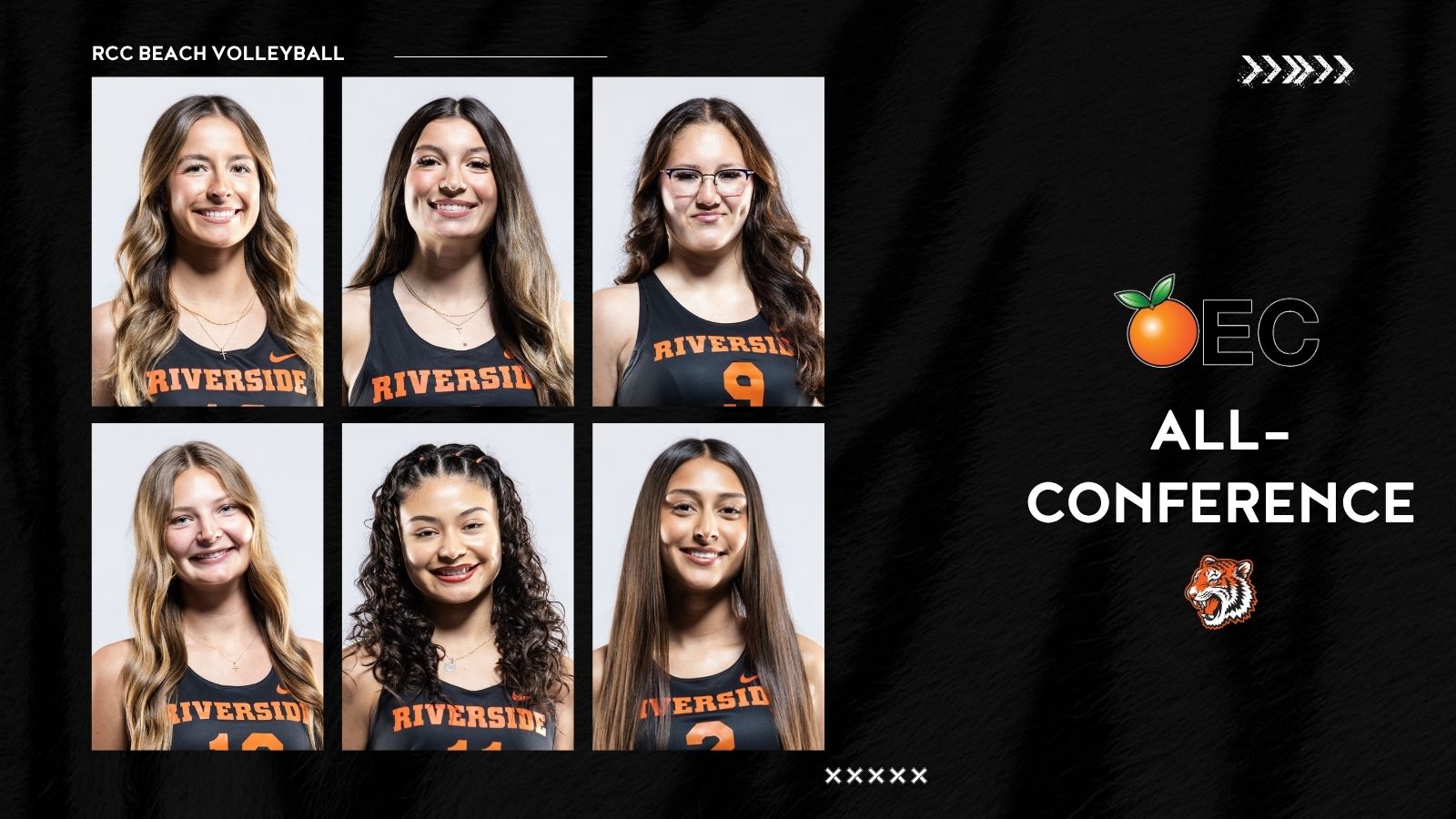 Six Tigers Earn All-OEC Honors